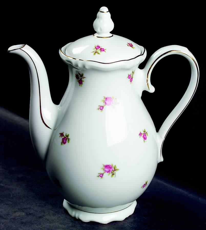 Rosette Coffee Pot & Lid by Winterling - Bavaria-1
