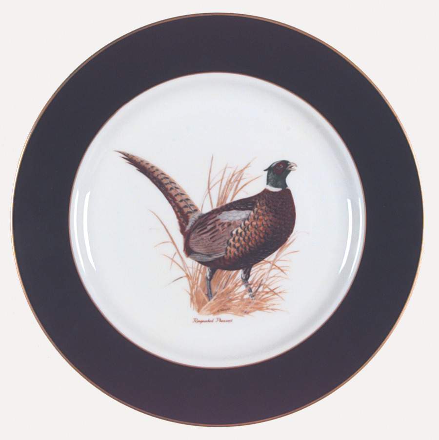 American Game Birds Dinner Plate by Woodmere-1