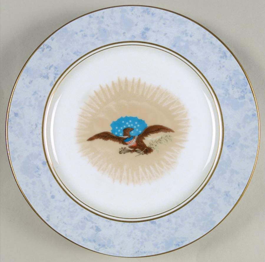 The White House Collection Dinner Plate by Woodmere-1