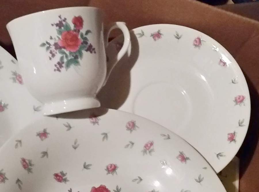 WLE2 Footed Cup & Saucer Set by Winley-1