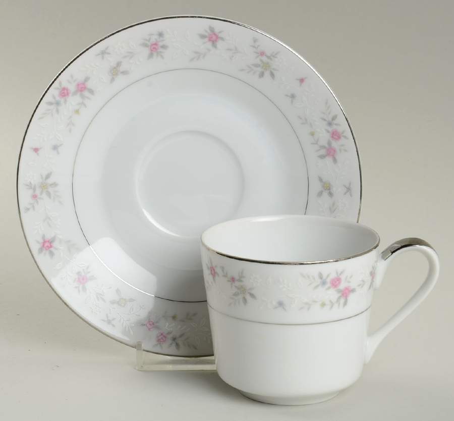 Surrey Flat Cup & Saucer Set by Wentworth-1