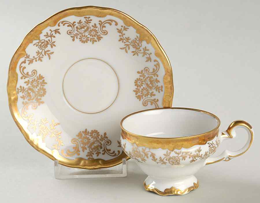 14051 Footed Demitasse Cup & Saucer Set by Weimar-1
