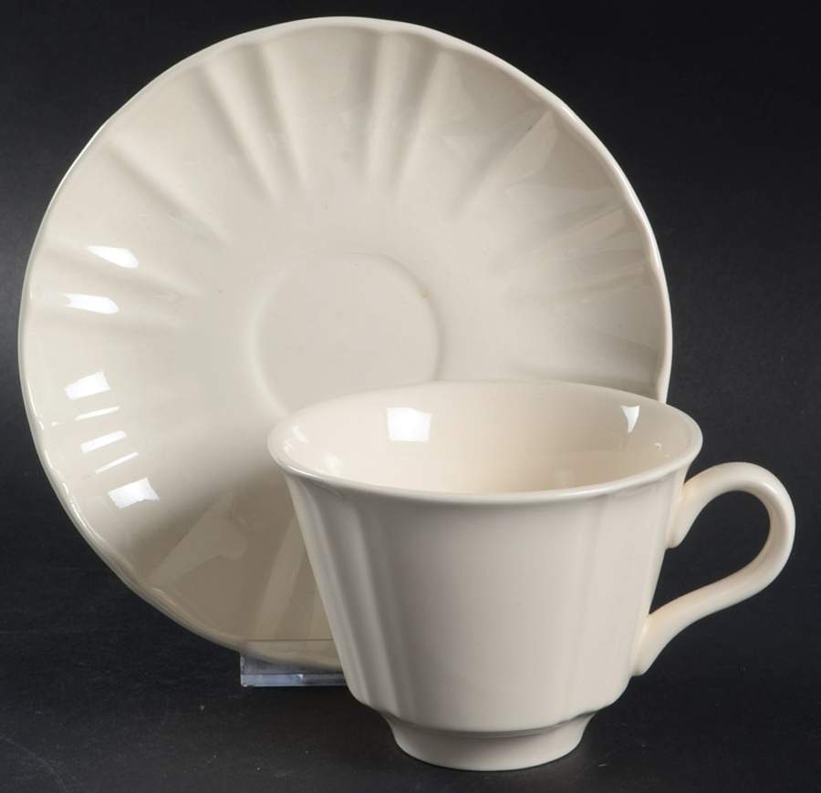 Austen Flat Cup & Saucer Set by Williams-Sonoma-1