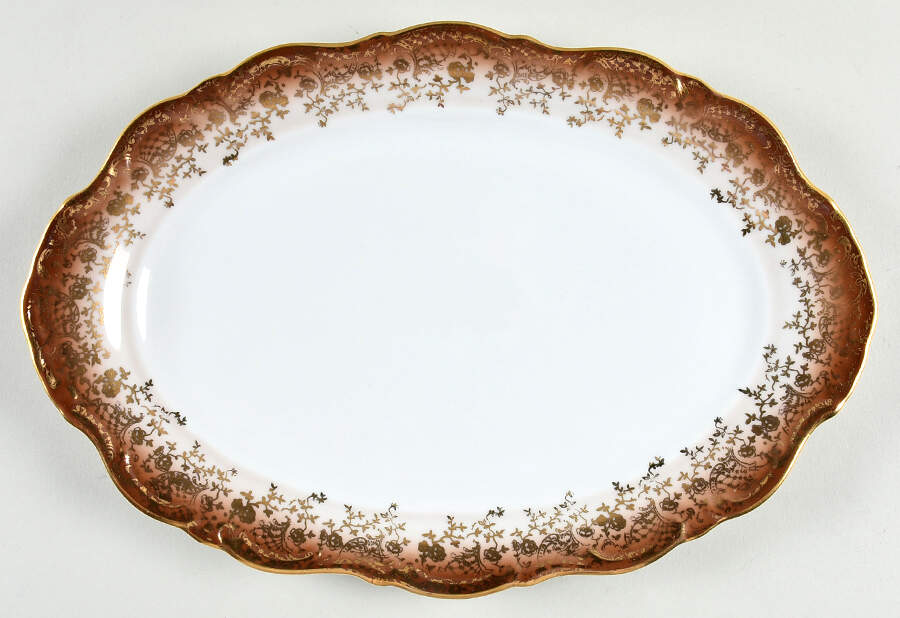 WIG325 12" Oval Serving Platter by Winterling - Bavaria-1