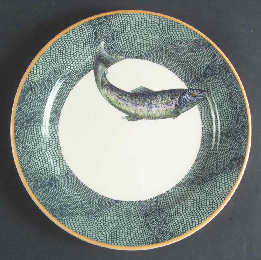English Angler Salad Plate by Williams-Sonoma-1