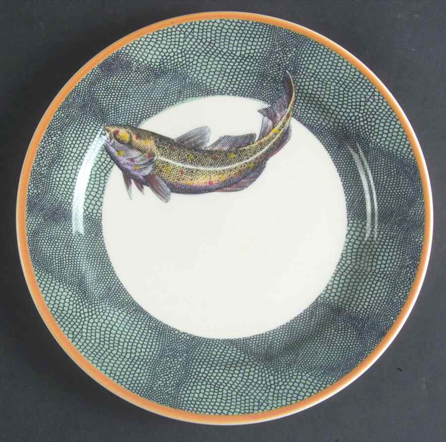English Angler Salad Plate by Williams-Sonoma-1