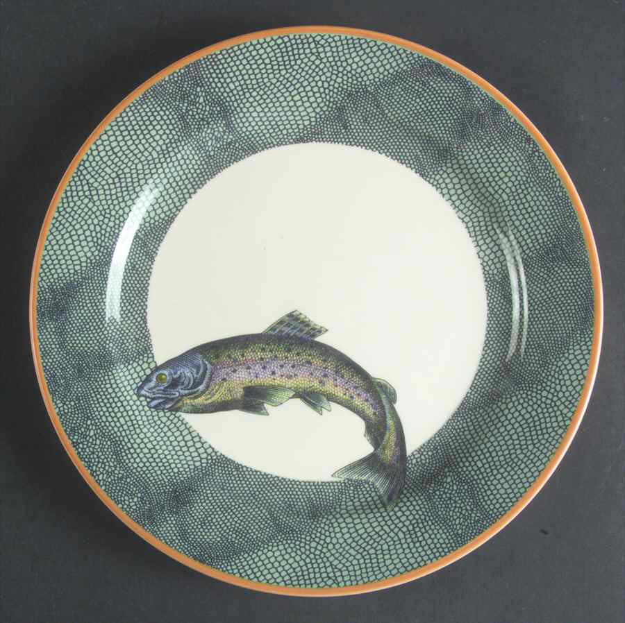 English Angler Salad Plate by Williams-Sonoma-1