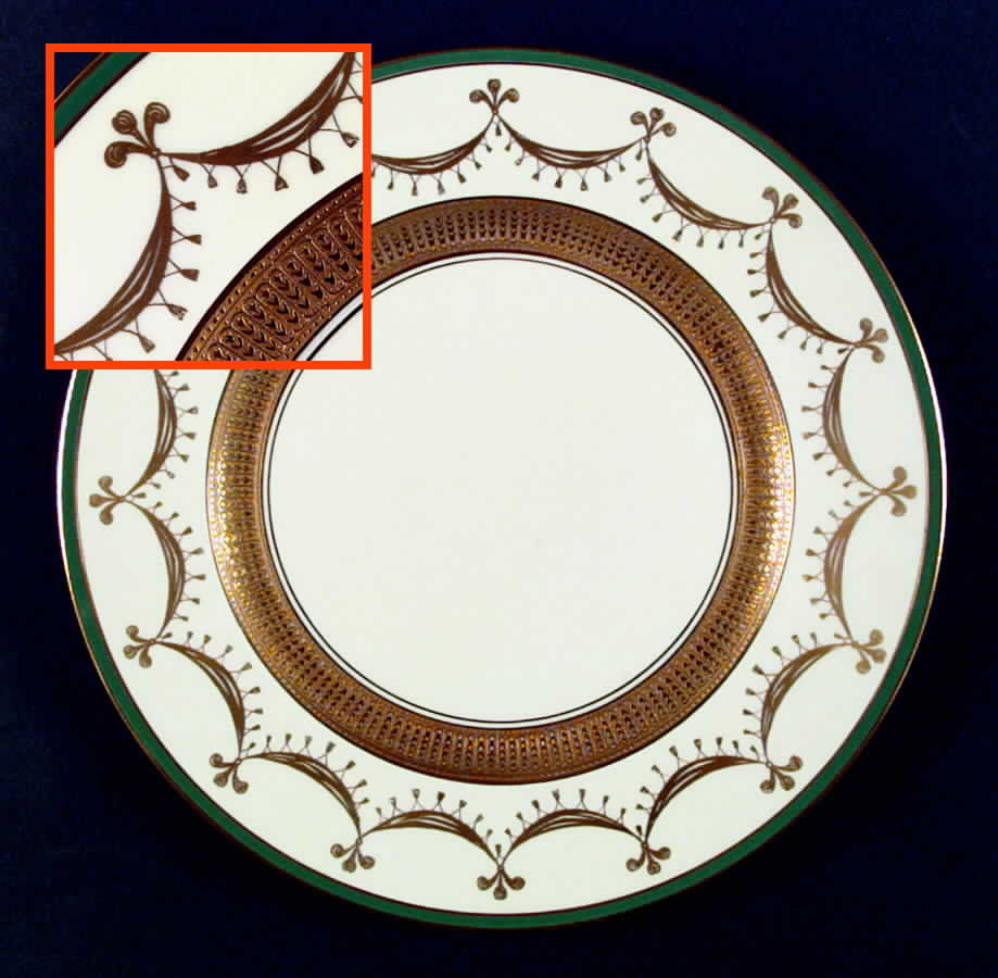 WAU4 Service Plate (Charger) by Warrin (USA)-1