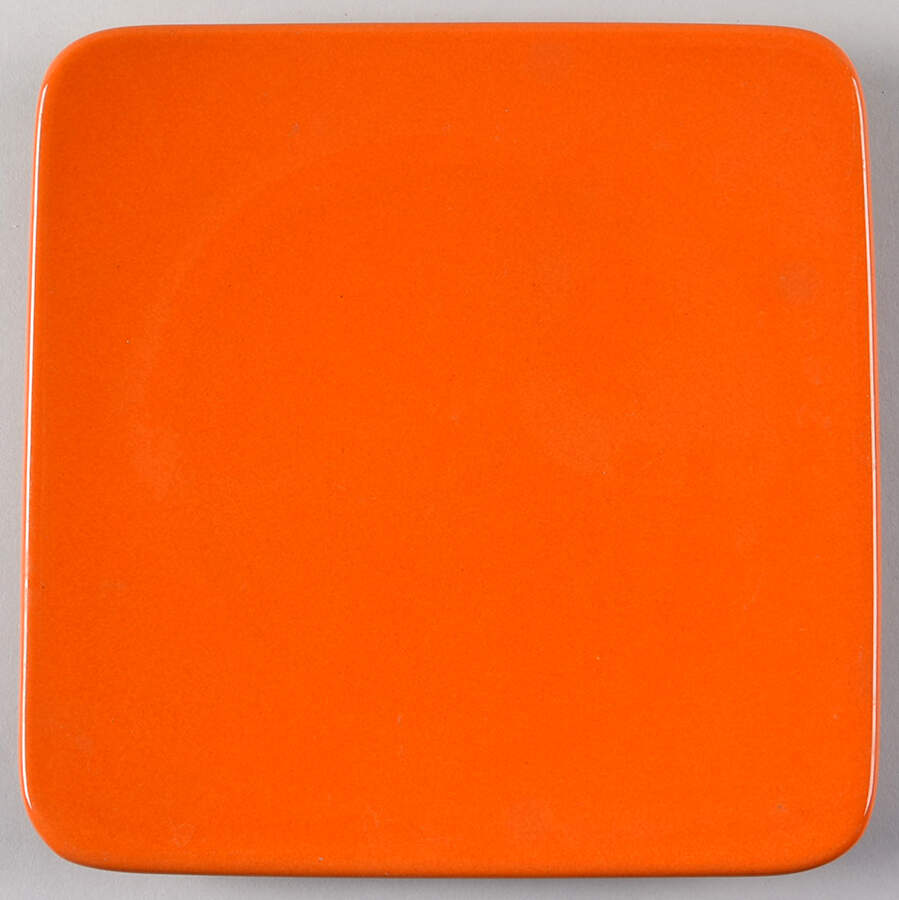Fun Factory Freestyle Orange (Germany) Square Salad Plate by Waechtersbach-1