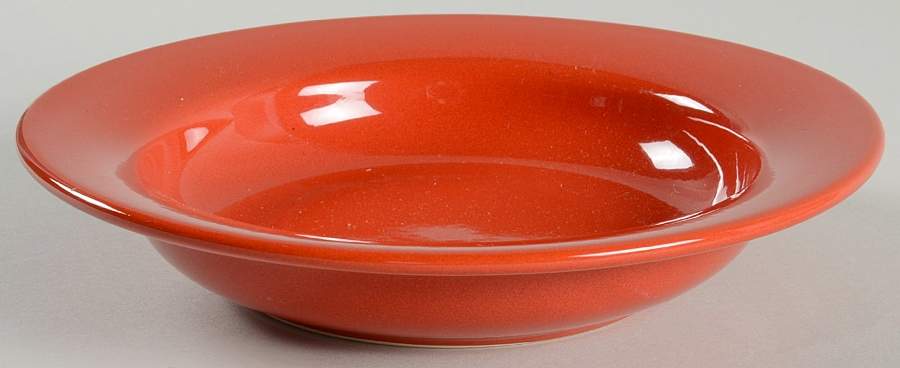 Fun Factory Freestyle Red-Cherry (Germany) Rim Soup Bowl by Waechtersbach-1
