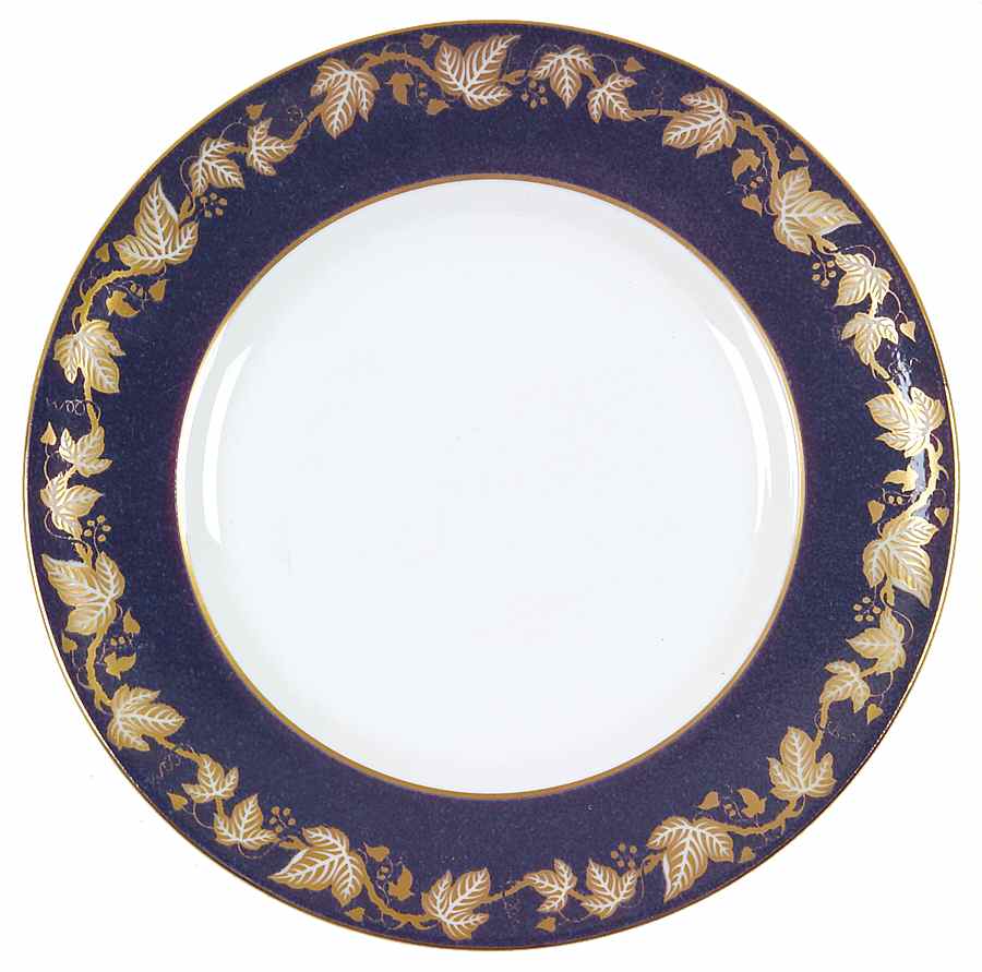 Whitehall 2000 (Powder Dark Blue Rim) Bread & Butter Plate by Wedgwood-1