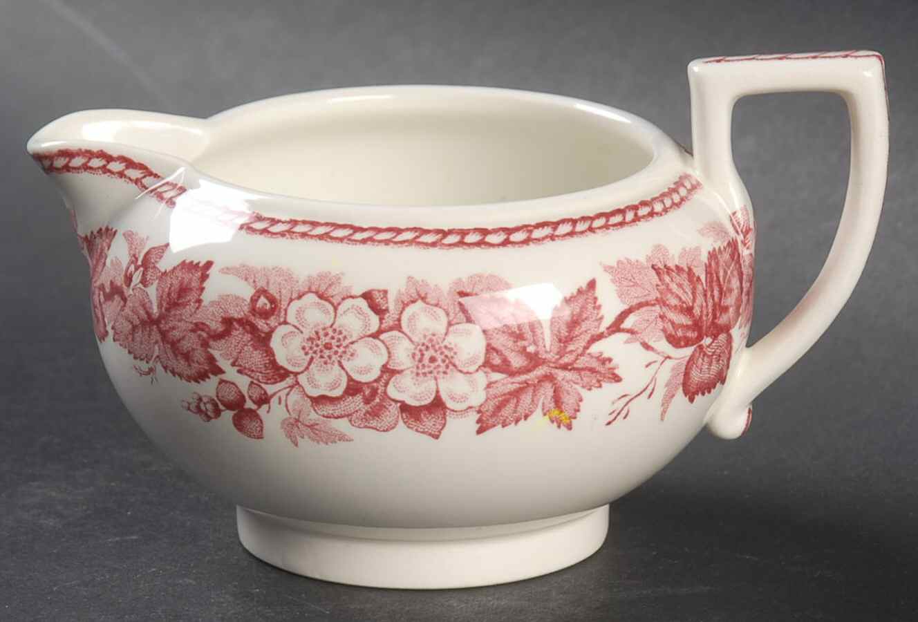 Bramble (Pink, Center Decal) Mini Creamer by Wedgwood-1