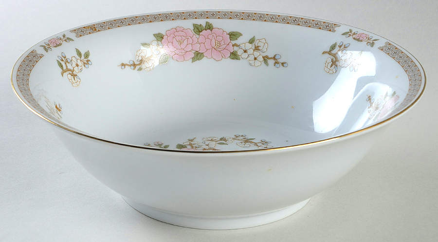WHJ4 9" Round Vegetable Bowl by White Jade-1