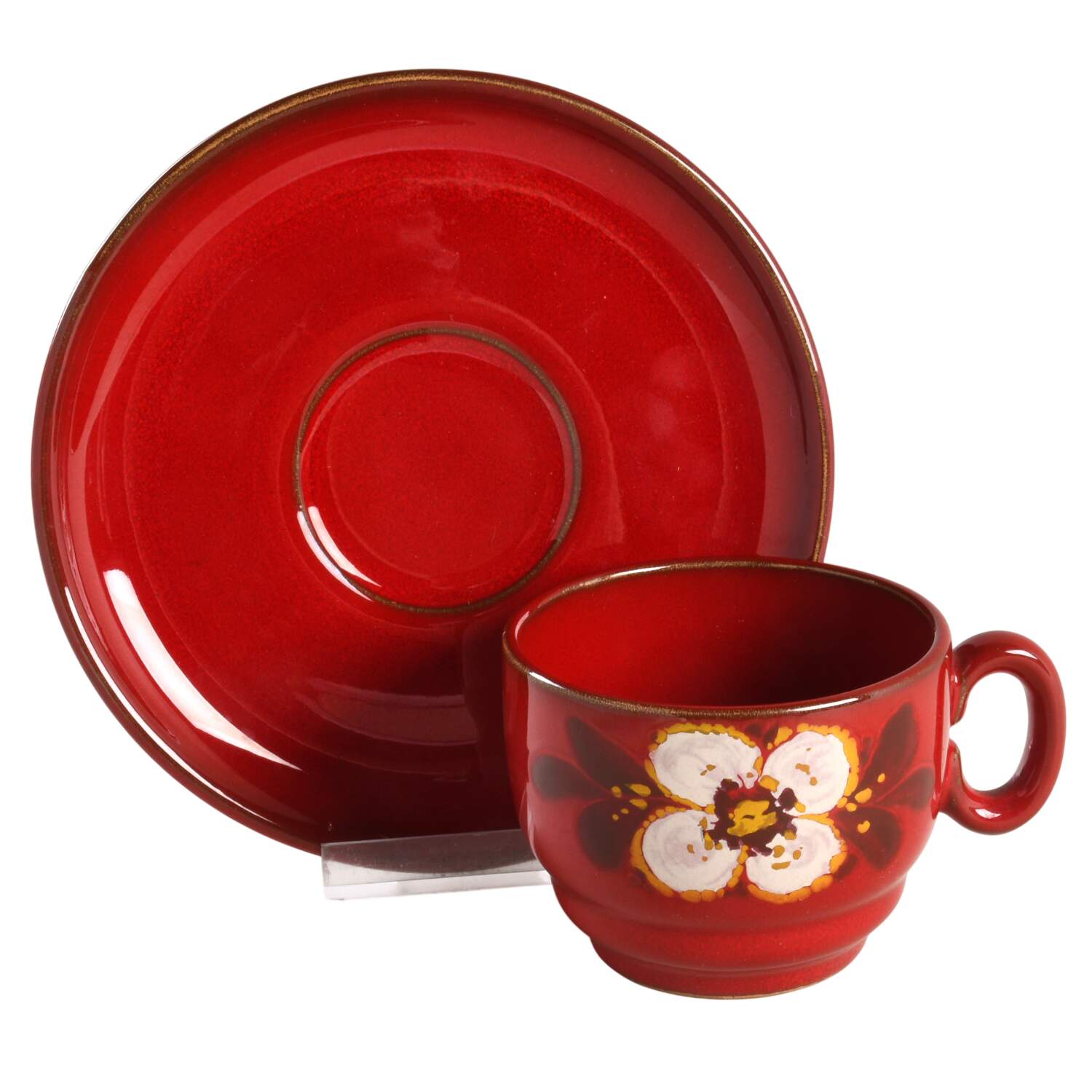 WIG421 Footed Cup & Saucer Set by Winterling - Bavaria-1