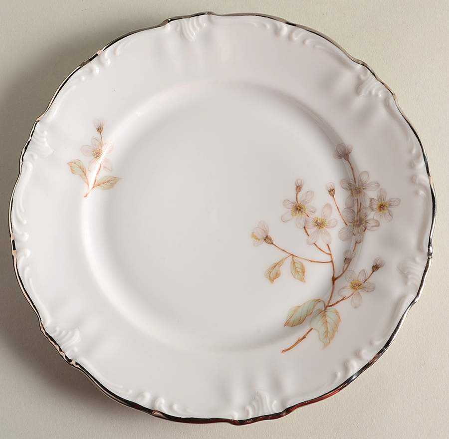 Apple Blossom Salad Plate by Winterling - Bavaria-1