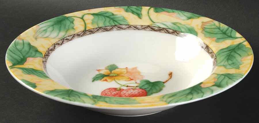 Arboretum Large Rim Soup Bowl by Westbury Court-1