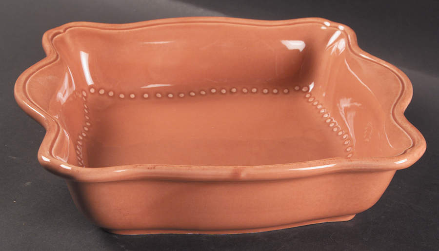 Tuscany Terra Cotta 10" Square Baker by Waverly-1