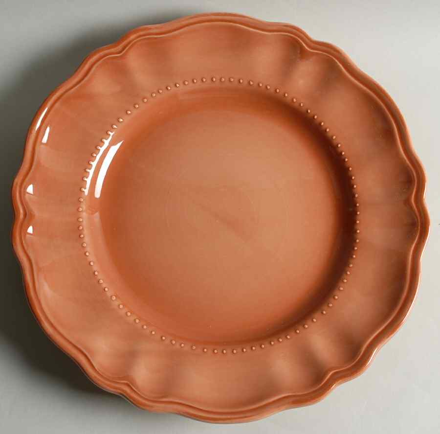 Tuscany Terra Cotta 12" Chop Plate (Round Platter) by Waverly-1
