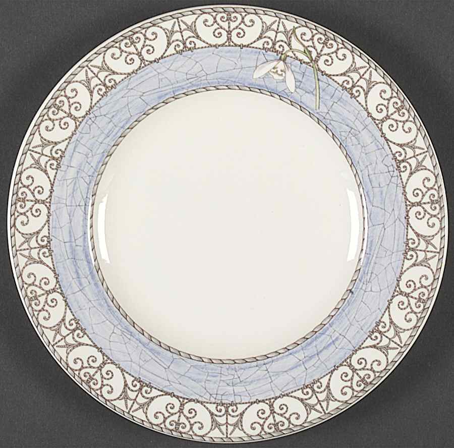 Sarah's Garden Snowdrop Bread & Butter Plate by Wedgwood-1