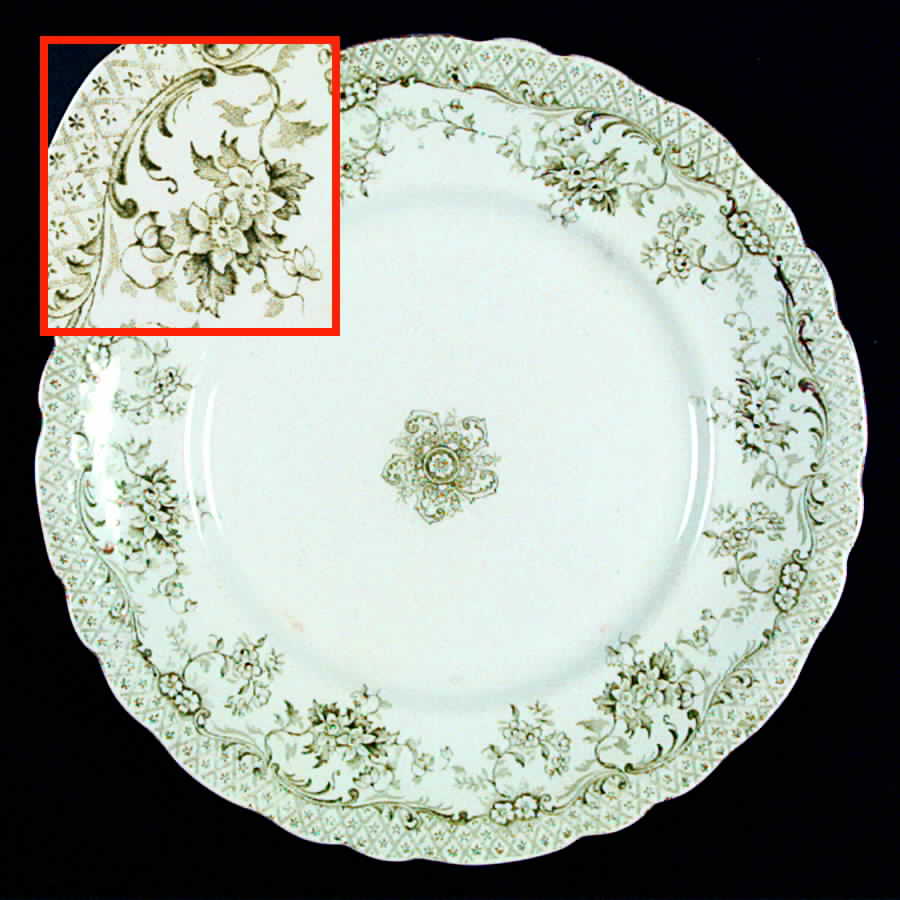 Lyndon (Gold Trim) Salad Plate by JH Weatherby-1