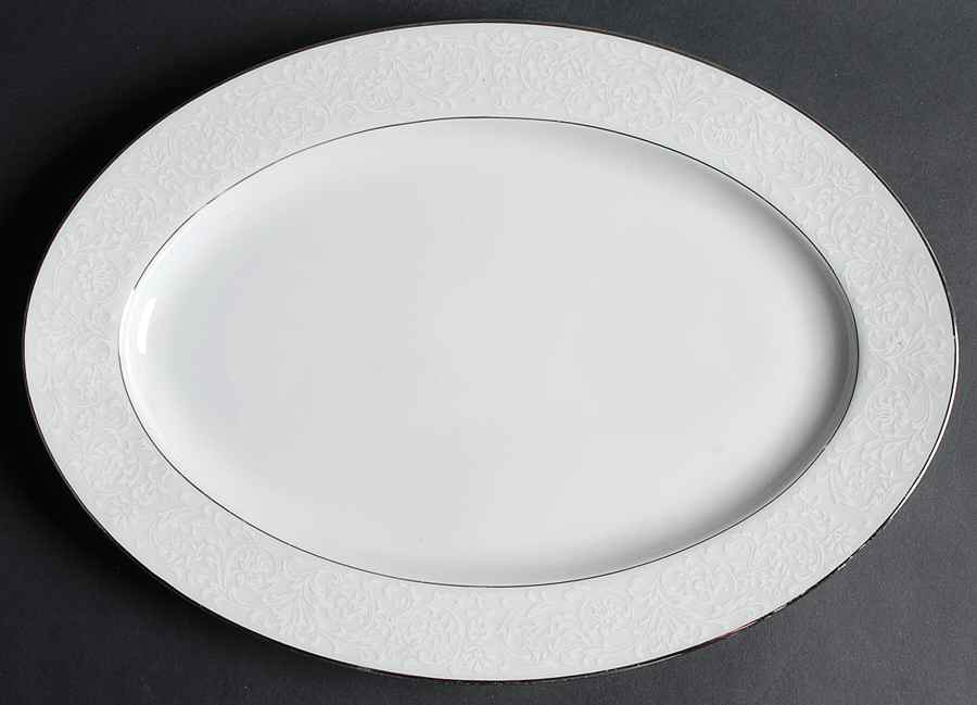 Sienna 14" Oval Serving Platter by Wincraft-1