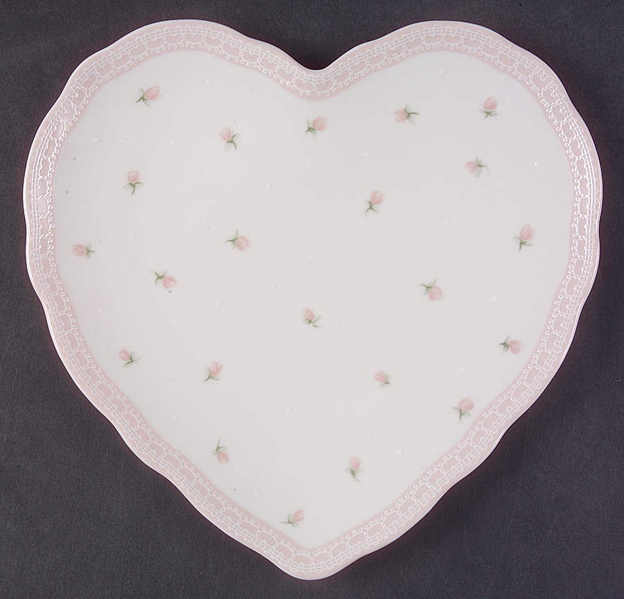 Stephanie Heart Shaped Plate by Westbury Court-1