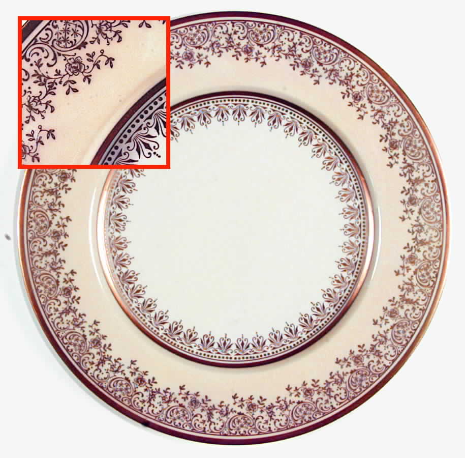 WHD11 Dinner Plate by Wheeling Decorating-1