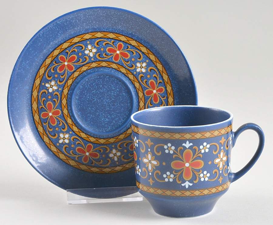 WIG567 Footed Cup & Saucer Set by Winterling - Bavaria-1