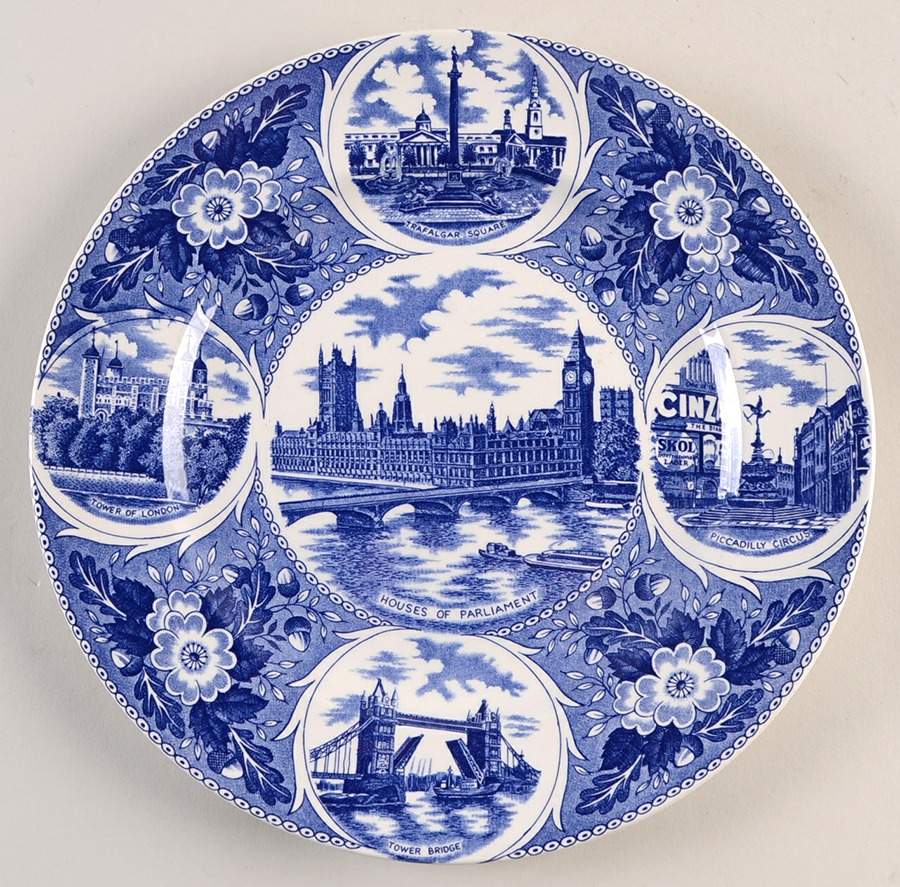 London Pride Dinner Plate by JH Weatherby-1