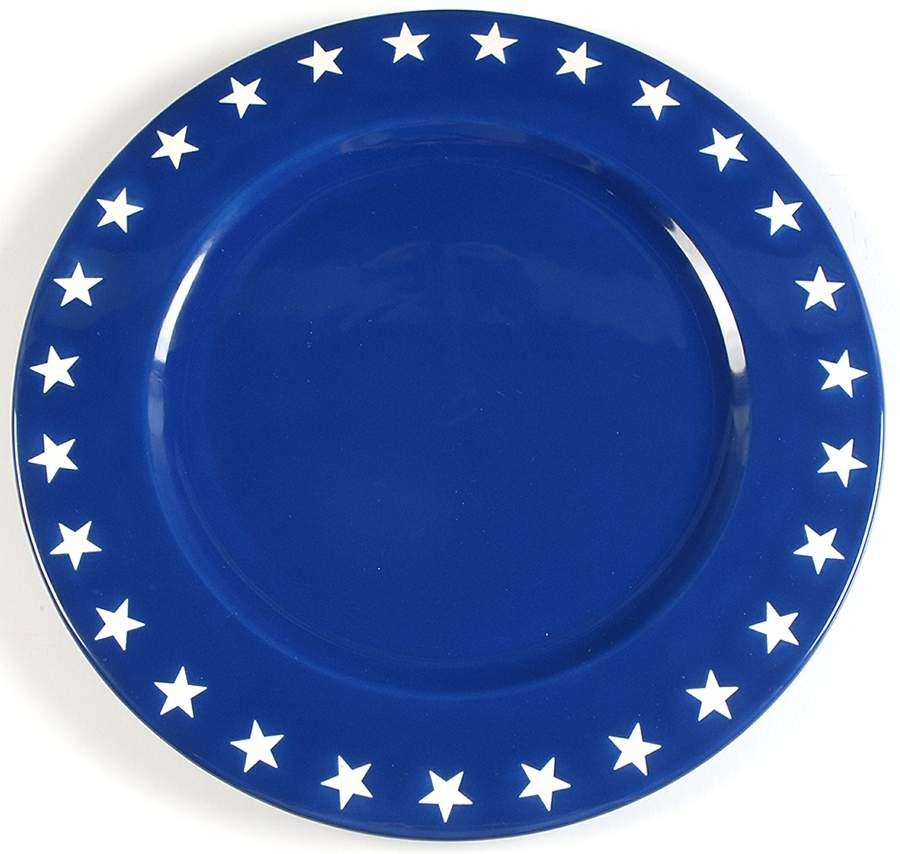 Stars and Stripes Service Plate (Charger) by Waechtersbach-1