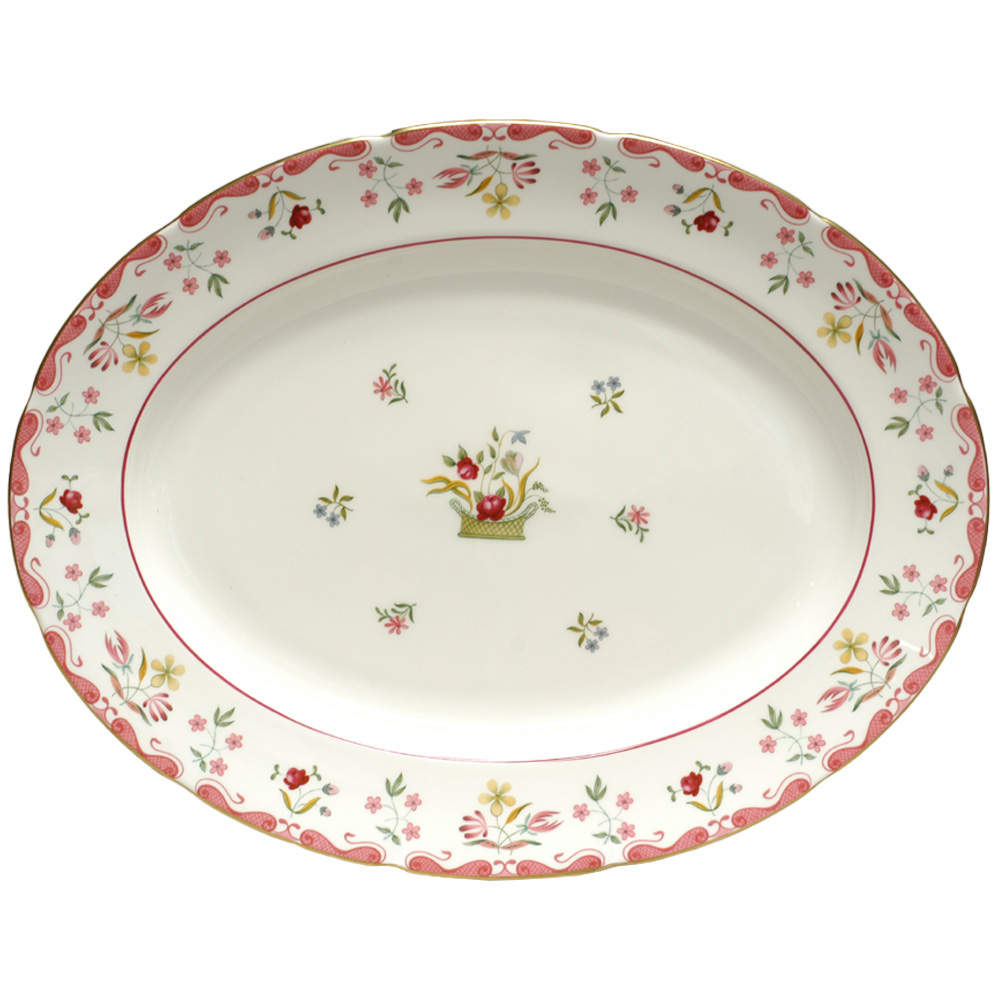 Bianca ("W" Wedgwood Mark Only) 17" Oval Serving Platter by Wedgwood-1