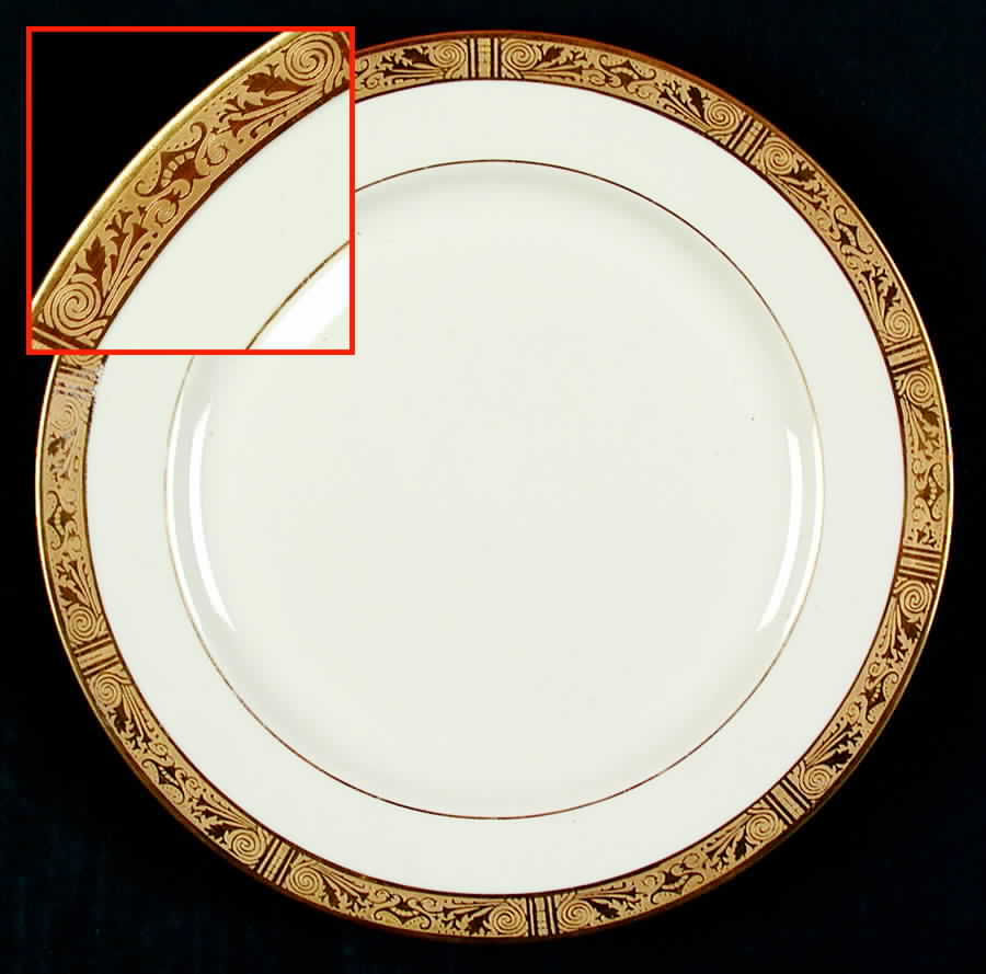 WAU6 Luncheon Plate by Warrin (USA)-1
