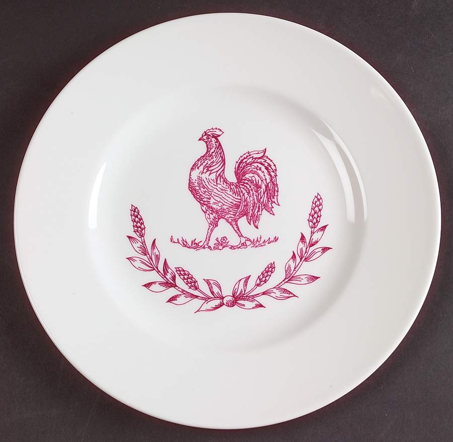 Joie De Vivre Red Salad Plate by Wedgwood-1