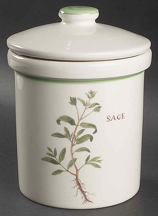 Culinary Herbs Small Canister & Lid by Williams-Sonoma-1