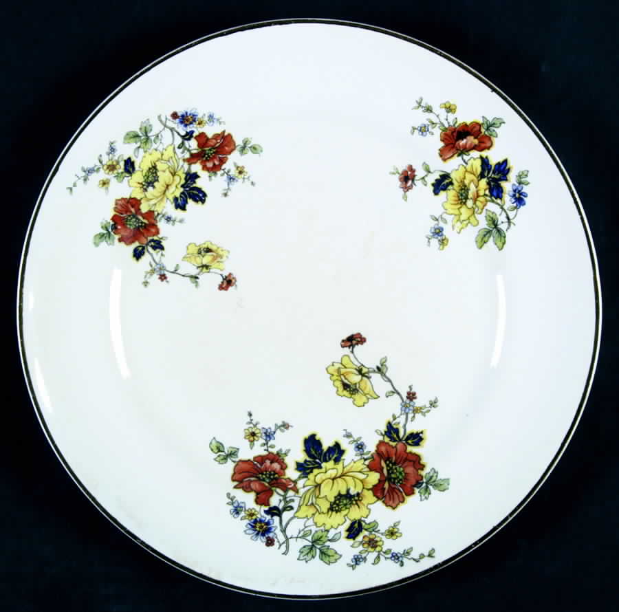 Wsd8 Luncheon Plate by West End Pottery Co-1
