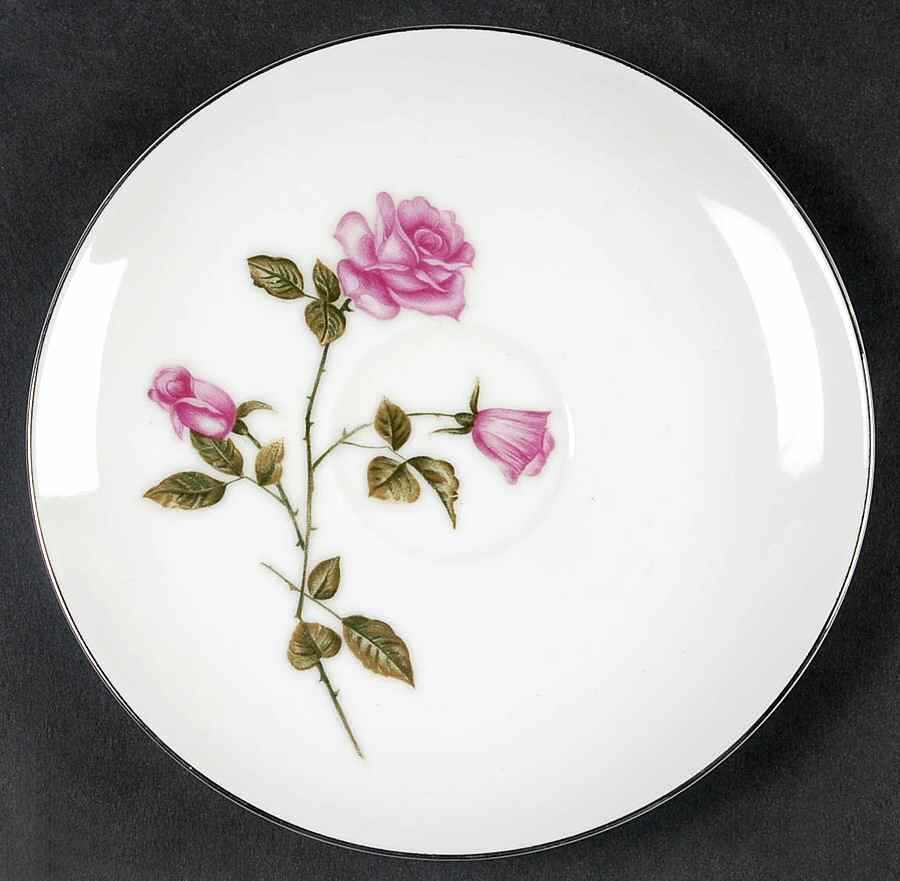 Tea Rose Saucer by World Wide-1