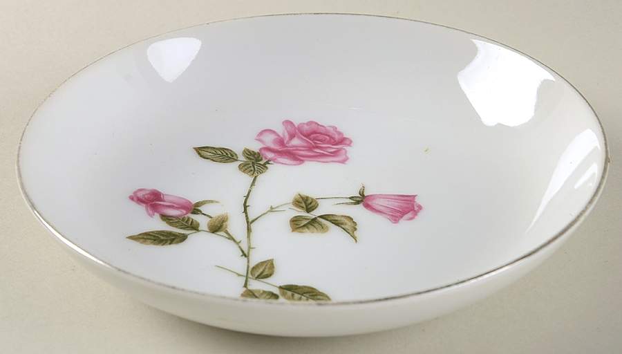 Tea Rose Fruit/Dessert (Sauce) Bowl by World Wide-1