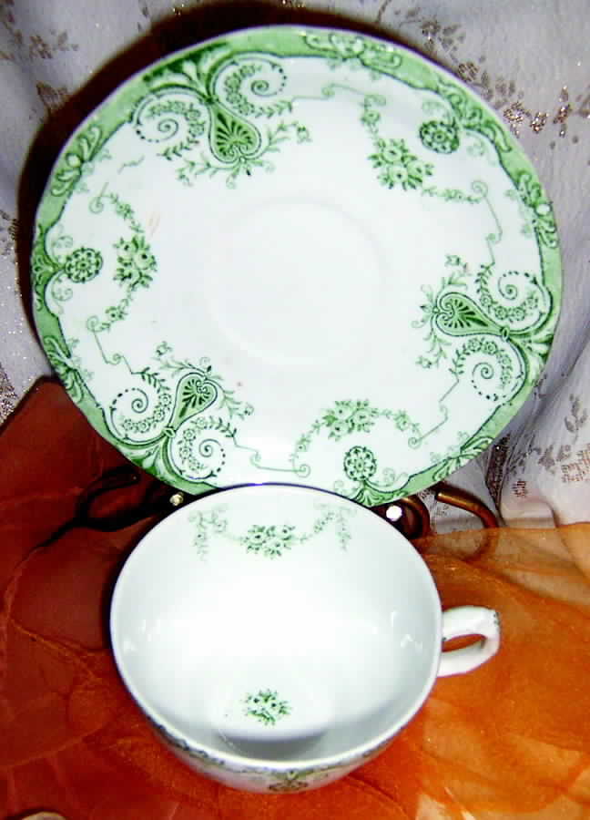 Acme Flat Cup & Saucer Set by JH Weatherby-1
