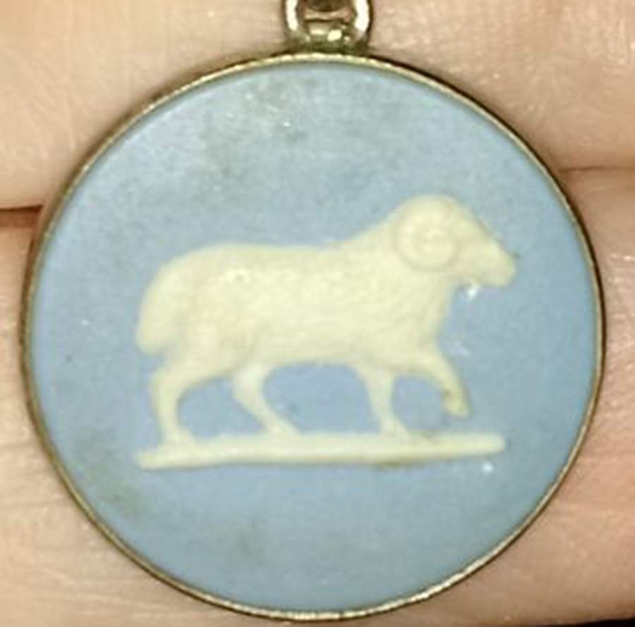 Jasperware Jewelry Pendant by Wedgwood-1