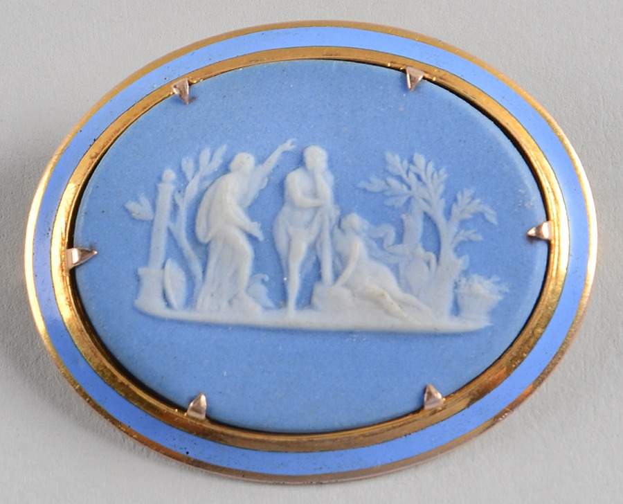 Jasperware Jewelry Pendant by Wedgwood-1