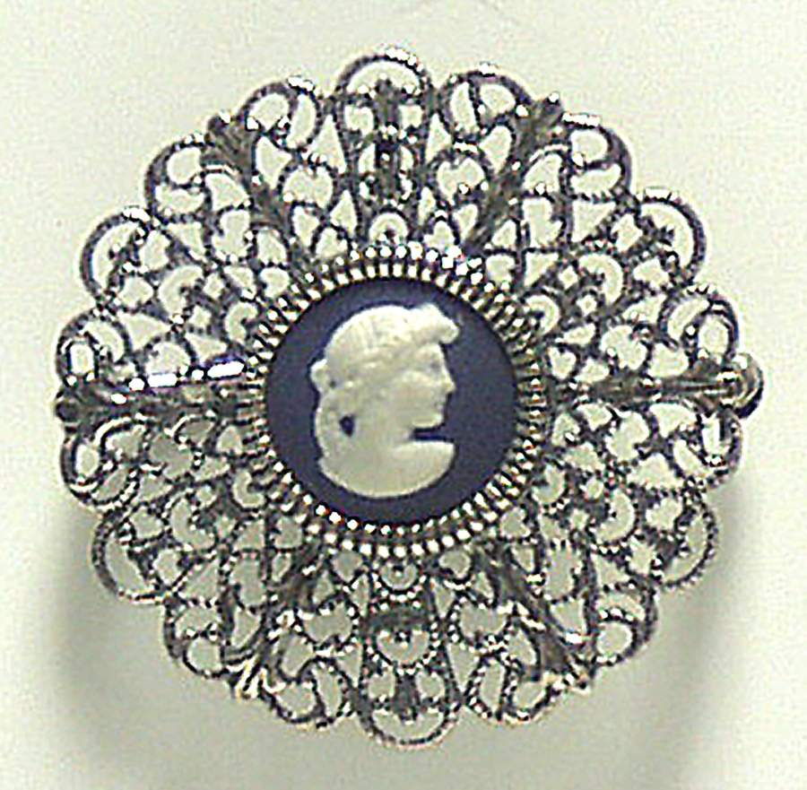 Jasperware Jewelry Brooch by Wedgwood-1