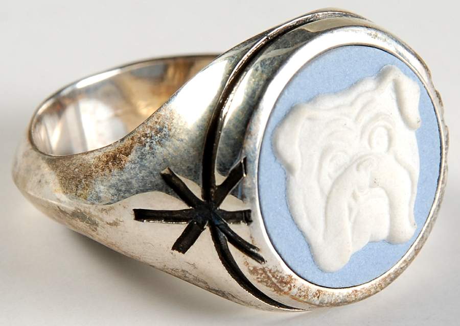 Jasperware Jewelry (Size 9) Sterling Ring by Wedgwood-1