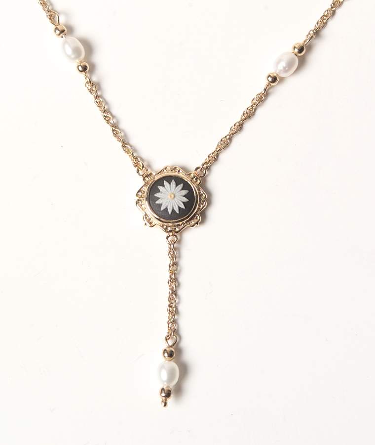 Jasperware Jewelry Goldplate Pendant by Wedgwood-1