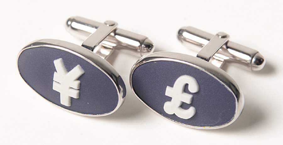 Jasperware Jewelry (Pair) Rhodium Cuff Links by Wedgwood-1