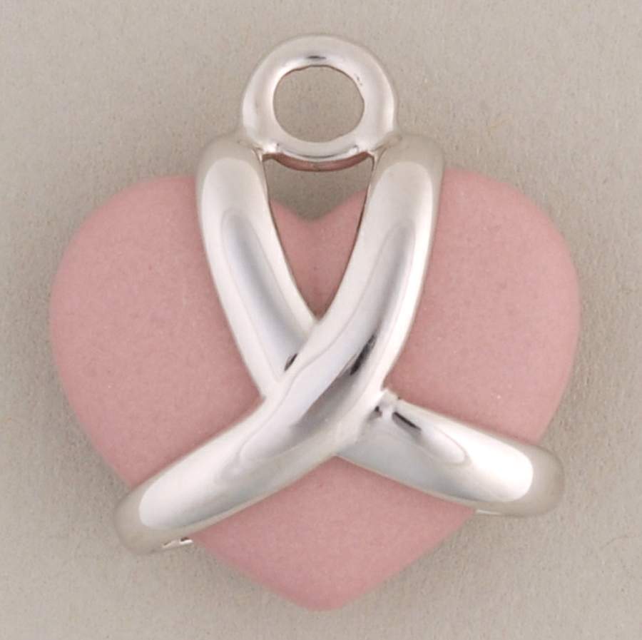 Jasperware Jewelry Silver Charm No Necklace by Wedgwood-1