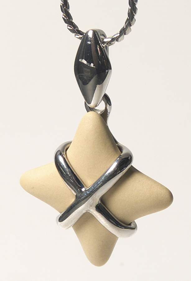 Jasperware Jewelry Rhodium Pendant by Wedgwood-1