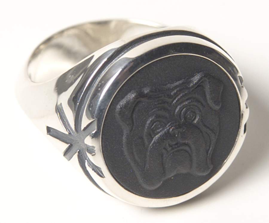 Jasperware Jewelry (Size 7) Sterling Ring by Wedgwood-1
