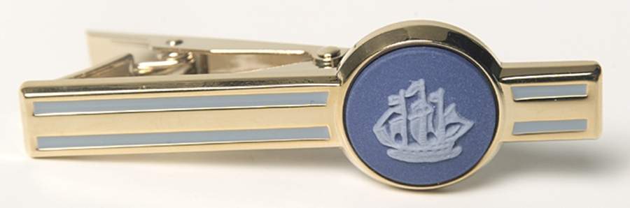 Jasperware Jewelry Goldplate Tie Bar by Wedgwood-1