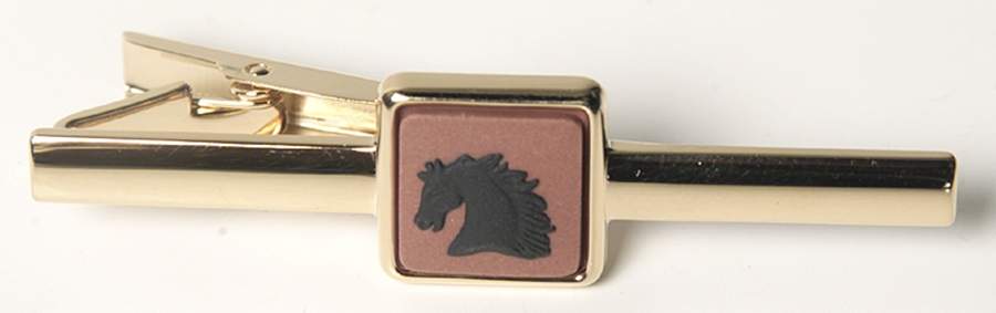 Jasperware Jewelry Goldplate Tie Bar by Wedgwood-1