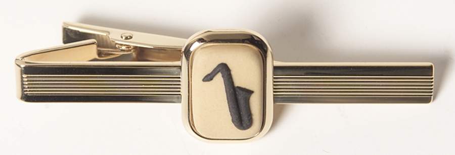Jasperware Jewelry Goldplate Tie Bar by Wedgwood-1
